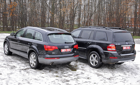 2011 Audi q7 vs mercedes gl450 #5