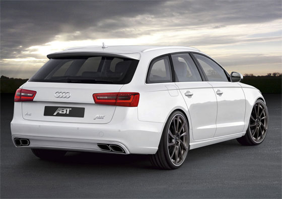 Audi A6 Avant 2012 – в тюнинге от Ателье ABT: фото + подробности