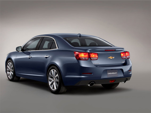 Chevrolet выкатил обновленный Malibu 2012 модельного ряда