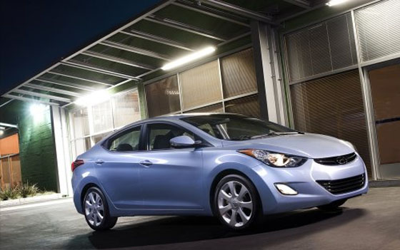 2011 hyundai elantra front side blue