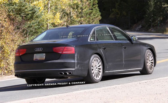 Audi S8 2012 получат 4,0-литровый бензиновый V8 с двойным турбонаддувом